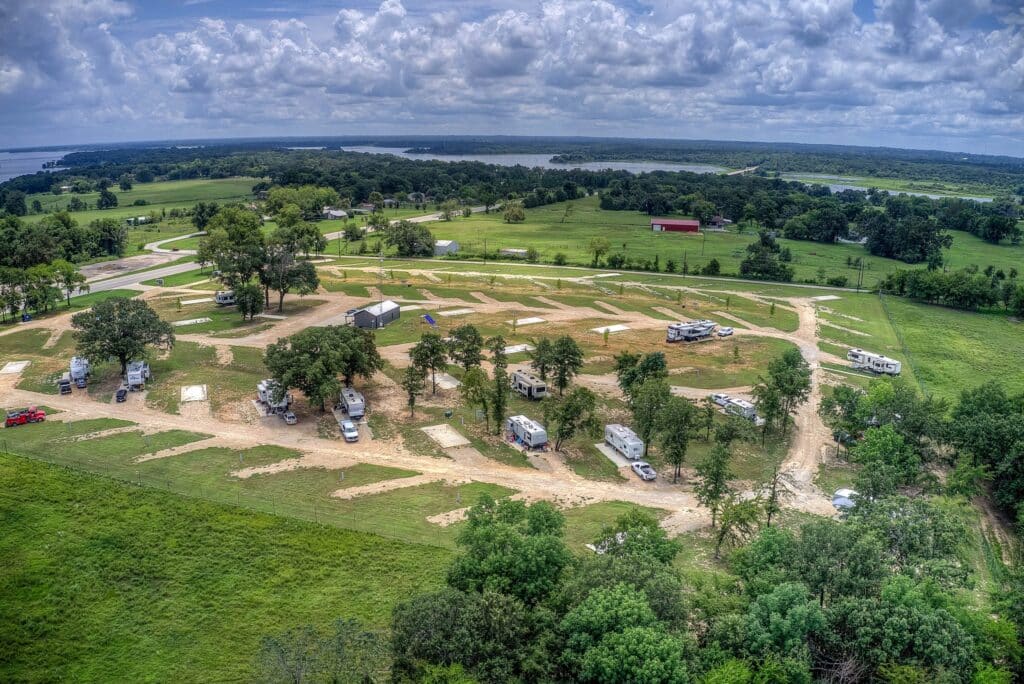 rv sites near lake fork tx